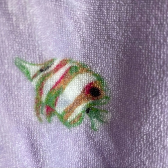 HILL HOUSE The Allie Zip Up Purple Sea Creatures Hoodie Jacket NWT - Picture 7 of 11